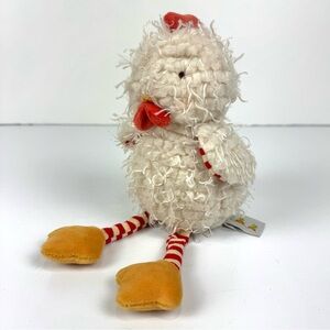 Bunnies By The Bay Plush Stuffed Wee Clucky Chick Chicken Stuffed Animal 7” Cute